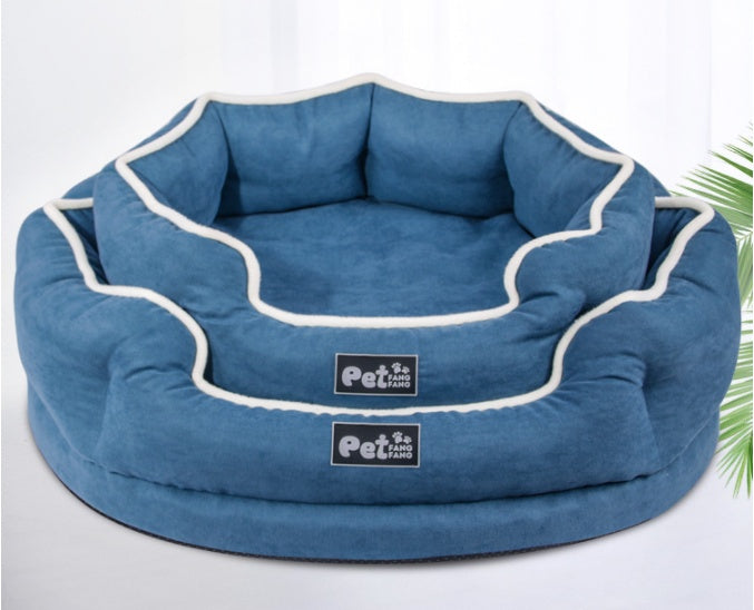 Removable pet bed mattress