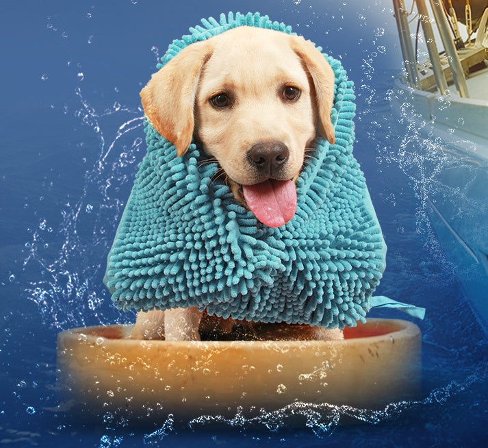 Dog cat bath pet towel